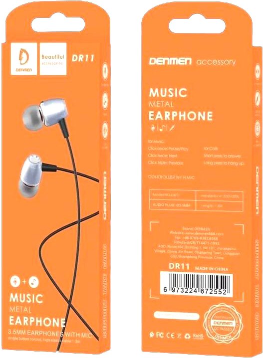 

Наушники Denmen DR11