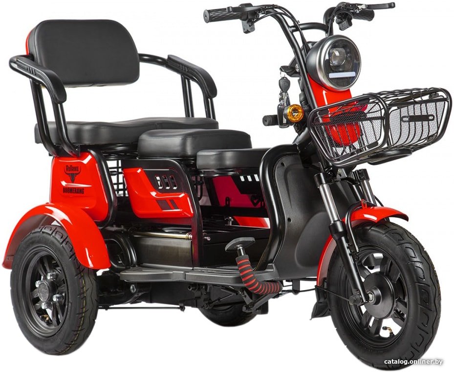 Электроскутер Rutrike Бумеранг (красный)
