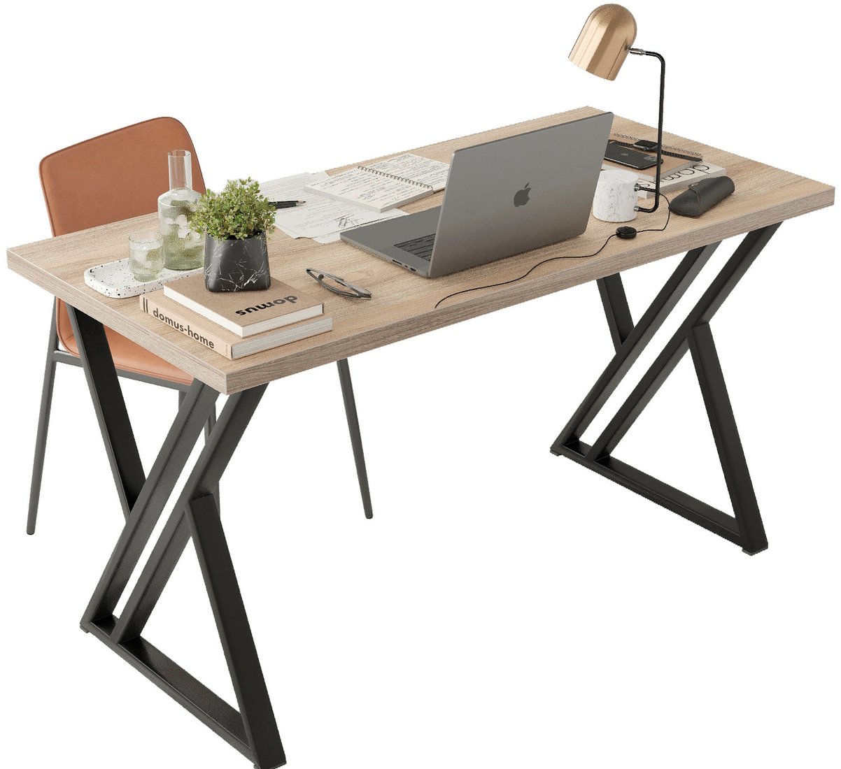 

Стол Домус Гранд 12.016.403.07 (вяз светлый/металл черный)