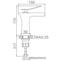 Смеситель Ledeme L1055-23