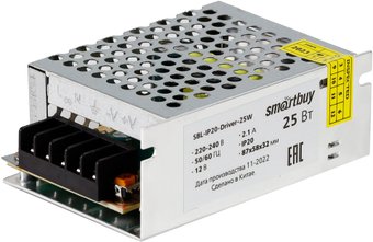 Светодиодный драйвер SmartBuy SBL-IP20-Driver-25W