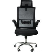 Офисное кресло SitUp Vista Black Chrome (черный)