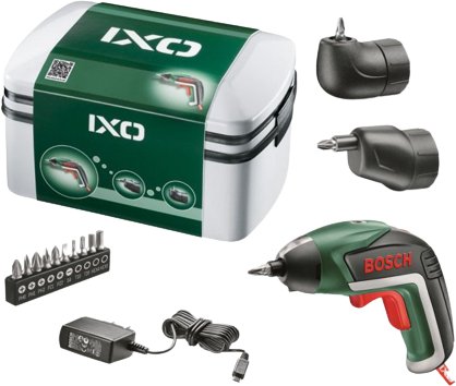 

Электроотвертка Bosch IXO V Full 06039A8022 (с АКБ, 2 насадки)