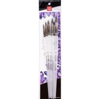 Набор кистей Аква-Колор Изостудия белка микс IZO-MIX-01-05 (5 шт)