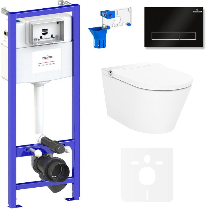 

Унитаз подвесной Lavinia Boho Smart V-Clean 7 в 1 87561149