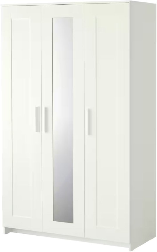

Шкаф распашной Ikea Бримнэс 404.079.22 (белый)
