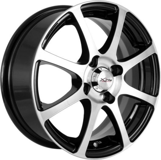 

Литые диски X'trike X-129 16x6.5" 4x100мм DIA 60.1мм ET 48мм BK
