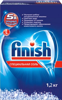 

Соль для посудомоечной машины Finish Специальная соль (1.2 кг)