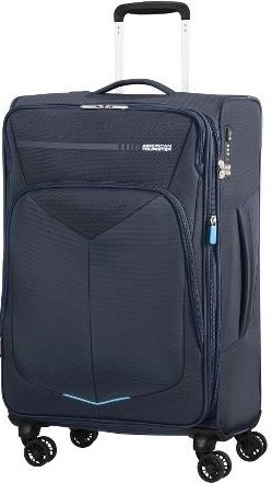 

Чемодан-спиннер American Tourister Summerfunk Navy Blue 67 см (4 колеса)