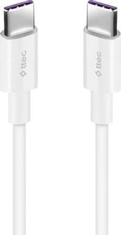 

Кабель ttec 2DK48B USB Type-С - USB Type-C (3м, белый)