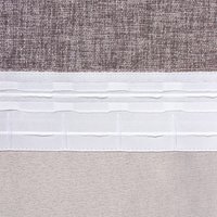 Штора Этель Natural 10181968 (270x300, серый)