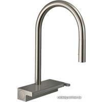 Смеситель Hansgrohe Aquno Select M81 73831800 (стальной)