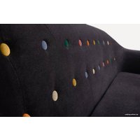 Диван Divan Роттердам-3 Velvet Black 85421 (черный)