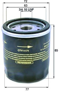 

Масляный фильтр Comline CTY11171