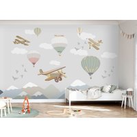 Фотообои Vimala Детские самолеты 270x400