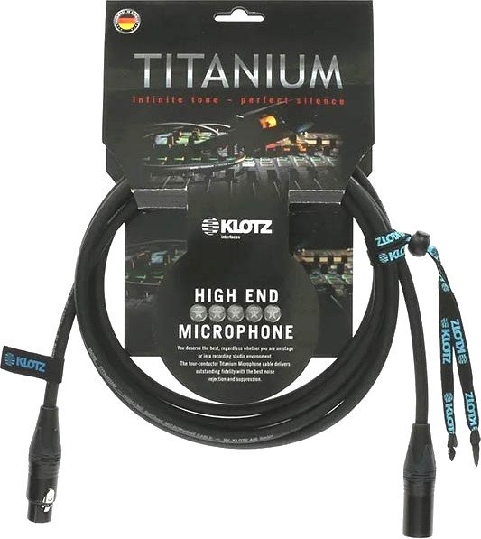 

Кабель Klotz TI-M0500 XLR - XLR (5 м, черный)