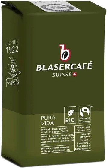 

Кофе Blasercafe Pura Vida в зернах 250 г