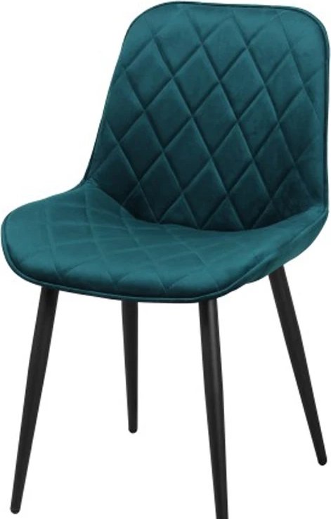 

Стул СоюзРегионПоставка Аура (Муар черный/Велюр Velluto 36 бирюза) СРП-032