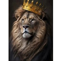 Картина по номерам ILikeGift Король - лев BHR0593 в Борисове