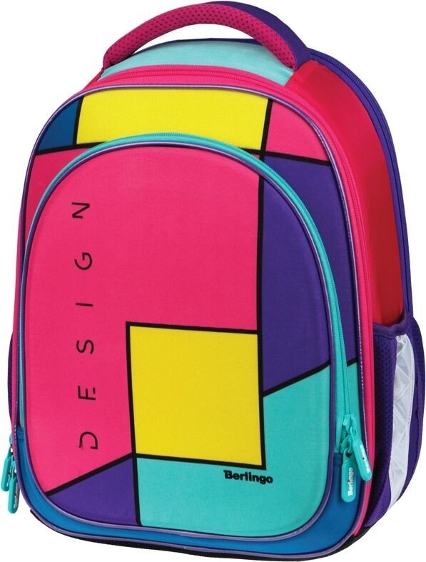 

Школьный рюкзак Berlingo Pink blocks RU081S03