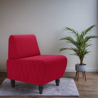 Интерьерное кресло MONOFIX Буно кресло (велюр/красный №36)