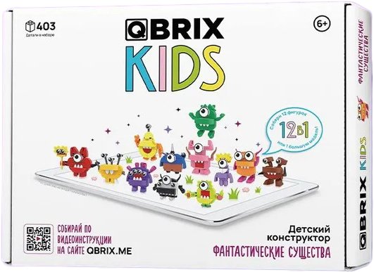 

Конструктор QBRIX Kids Фантастические существа 12в1 30028