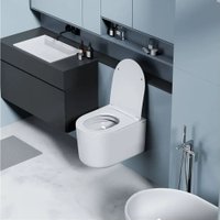 Унитаз подвесной Abber Ultra AC1302 (белый)