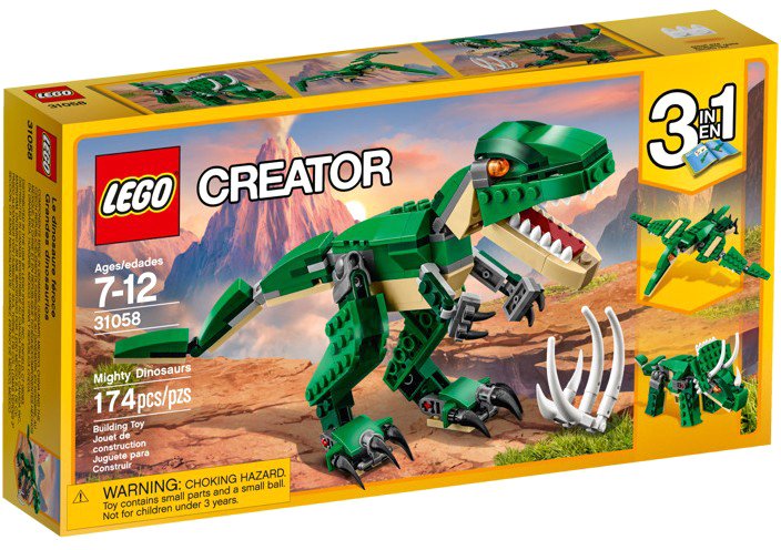 

Конструктор LEGO Creator 31058 Грозный динозавр