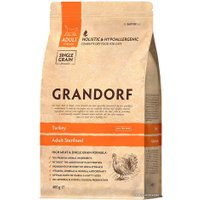 Сухой корм для кошек Grandorf Turkey Adult Sterilised (для стерилизованных со вкусом индейки) 400 г