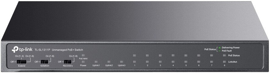 Неуправляемый коммутатор TP-Link TL-SL1311P