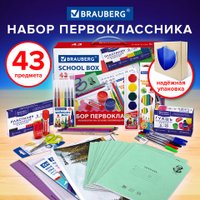 Набор школьника BRAUBERG В подарочной коробке 880949 (43 предмета)