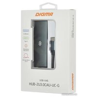 USB-хаб  Digma HUB-2U3.0СAU-UC-G