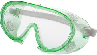 Очки Kern защитные закрытые, защ. от брызг, регулируемая резинка KE159145