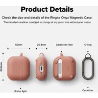 Чехол Ringke Onyx Magnetic для Airpods 4 Constant Coral