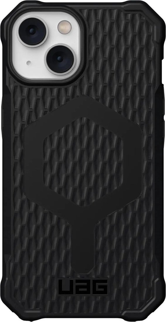 

Чехол для телефона Uag для iPhone 14 Essential Armor for MagSafe Black 114089114040