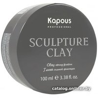 Глина Kapous для укладки волос нормальной фиксации Sculpture Clay 100 мл