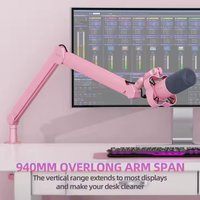 Стойка FIFINE BM66 (розовый)