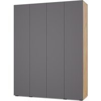 Шкаф распашной Modern Челси Ч41 (золотой дуб/графит)