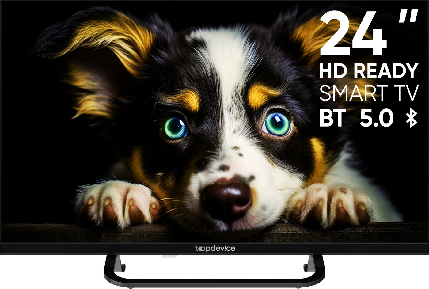 Телевизор Topdevice Frameless Neo TDTV24CS04H_BK