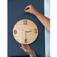 Настенные часы Richwood Clock-3/Natural (ясень натуральный)