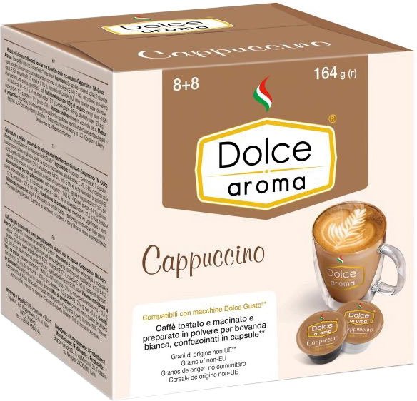 

Кофе в капсулах Dolce aroma Cappuccino 16 шт