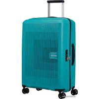 Чемодан-спиннер American Tourister Aerostep Turquoise Tonic 67 см
