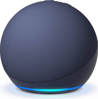 Умная колонка Amazon Echo Dot (синий, 5-ое поколение)