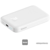 Внешний аккумулятор Baseus Magnetic Mini Wireless Fast Charging Power Bank 20W 6000mAh (белый) в Витебске