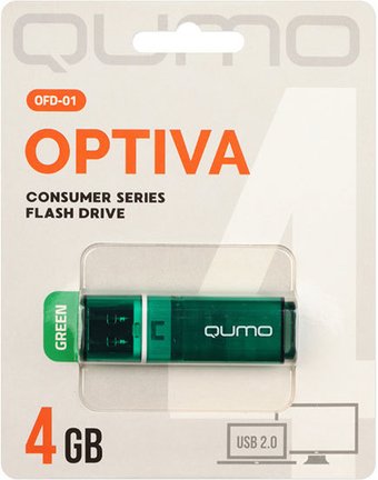 QUMO Optiva 01 4GB (зеленый)