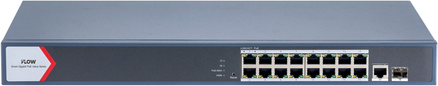 

Неуправляемый коммутатор iFlow F-SW-EM618POE-VM/L