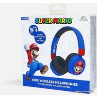 Наушники OTL Technologies Super Mario Blue Kids Wireless SM1001