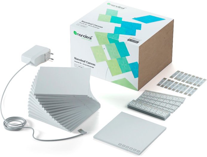 

Светодиодная панель Nanoleaf Canvas Starter Kit NL29-0010SW-17PK