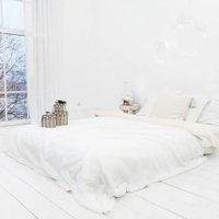 Плед Casa Conforte Nordika 200x220 6152078 (белый)