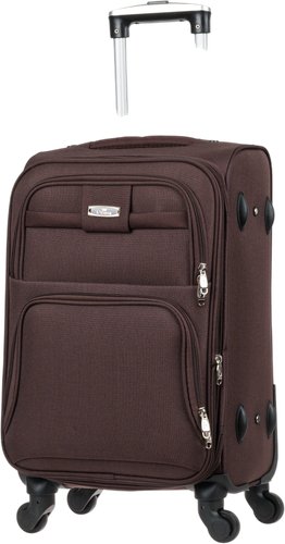 Чемодан-спиннер L'Case Barcelona YY-8183 (S, кофе)